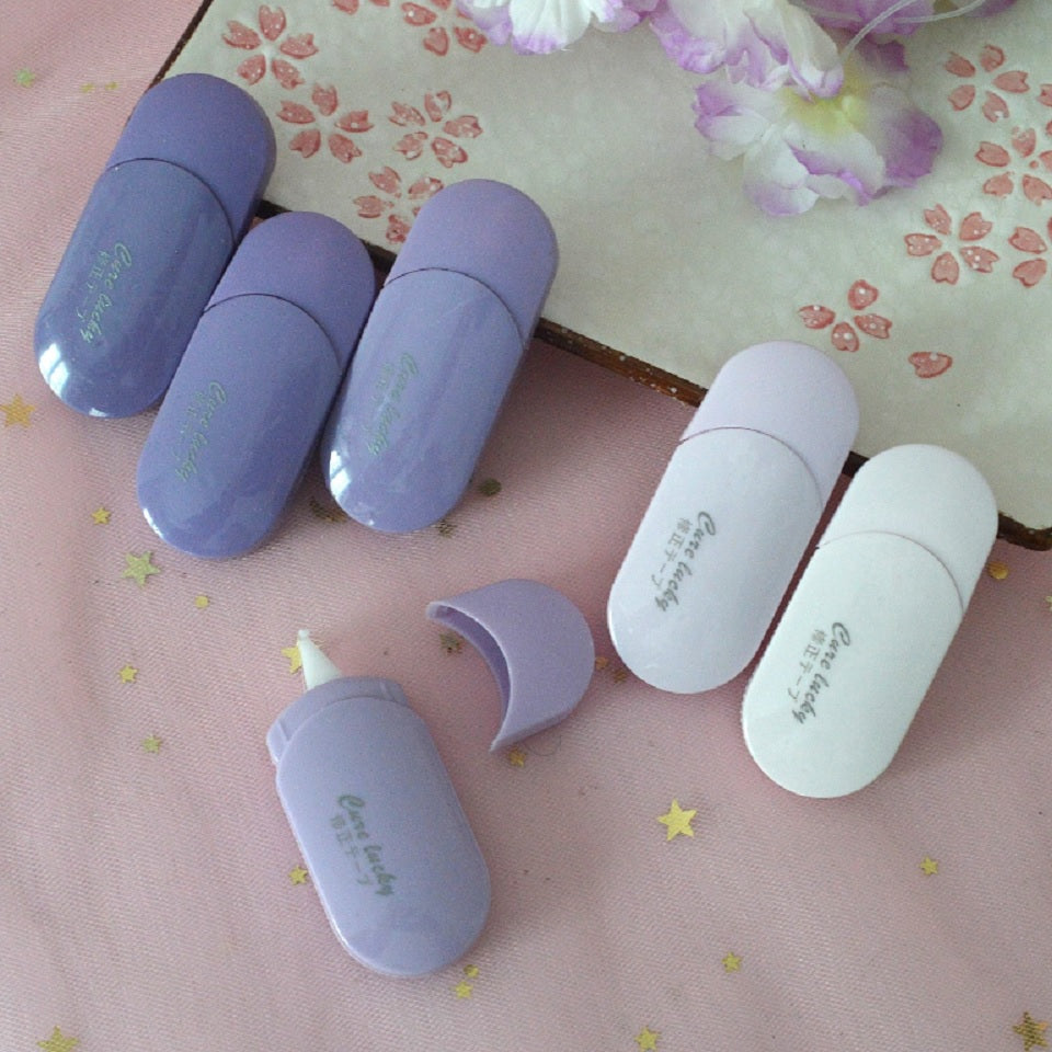 Blanco ruban ovale violet