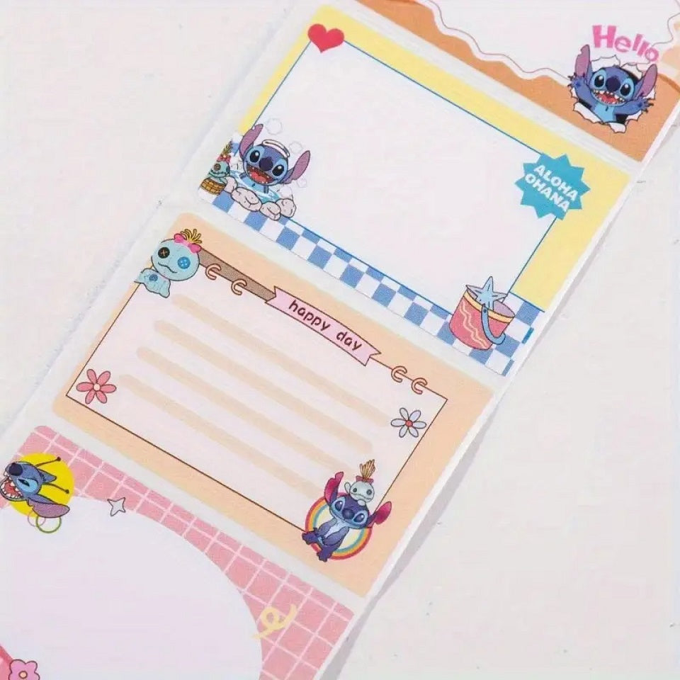 Boite d'autocollants Stitch