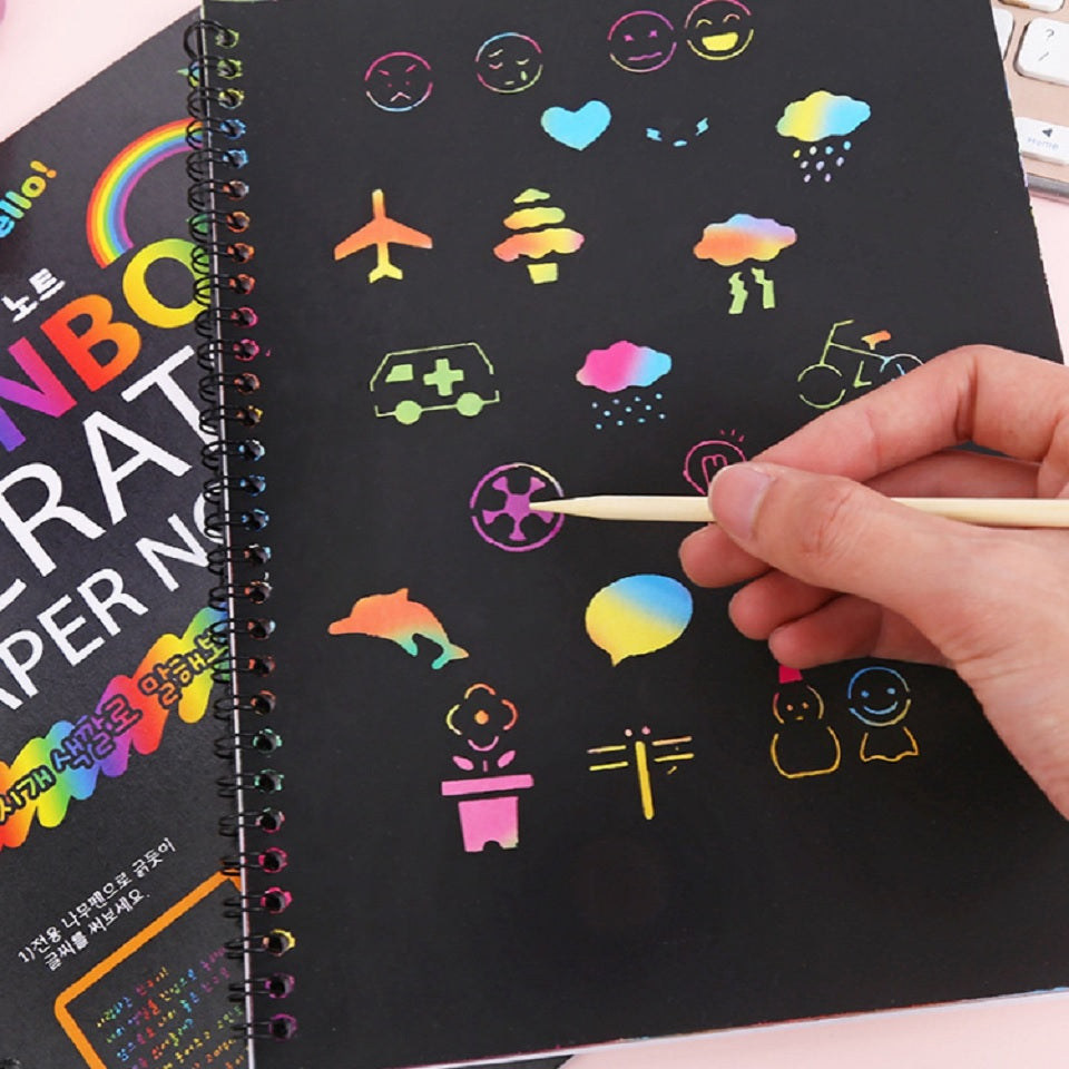 Cahier scratchbook