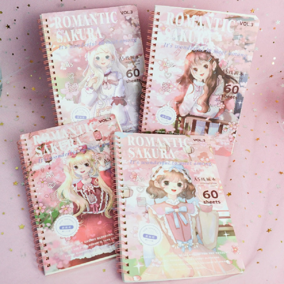 Carnet romantic sakura
