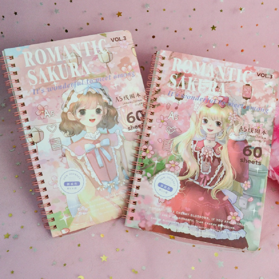 Carnet romantic sakura
