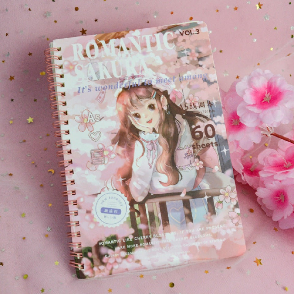 Carnet romantic sakura