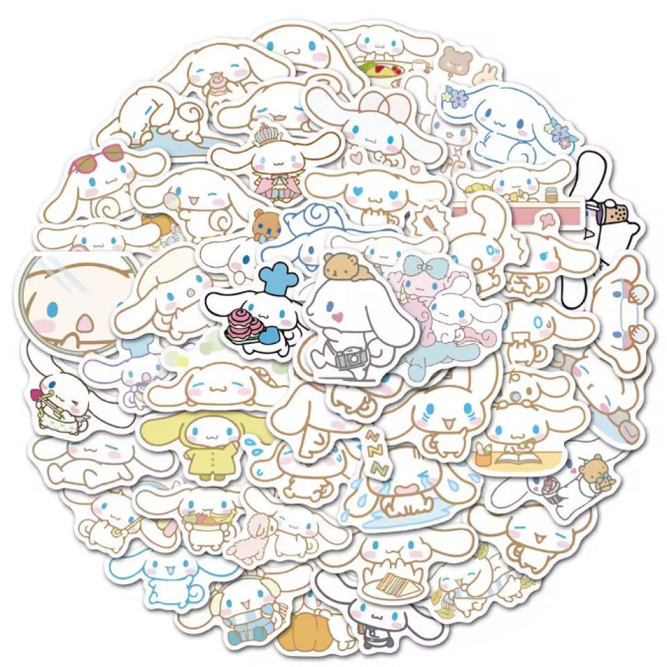 Lot de 20 stickers Cinnamoroll