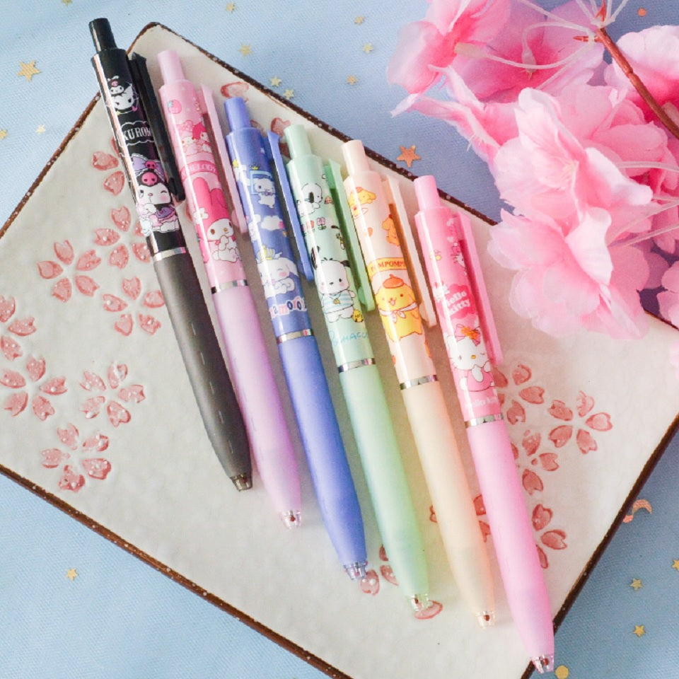 Lot de 6 stylos kawaii Sanrio