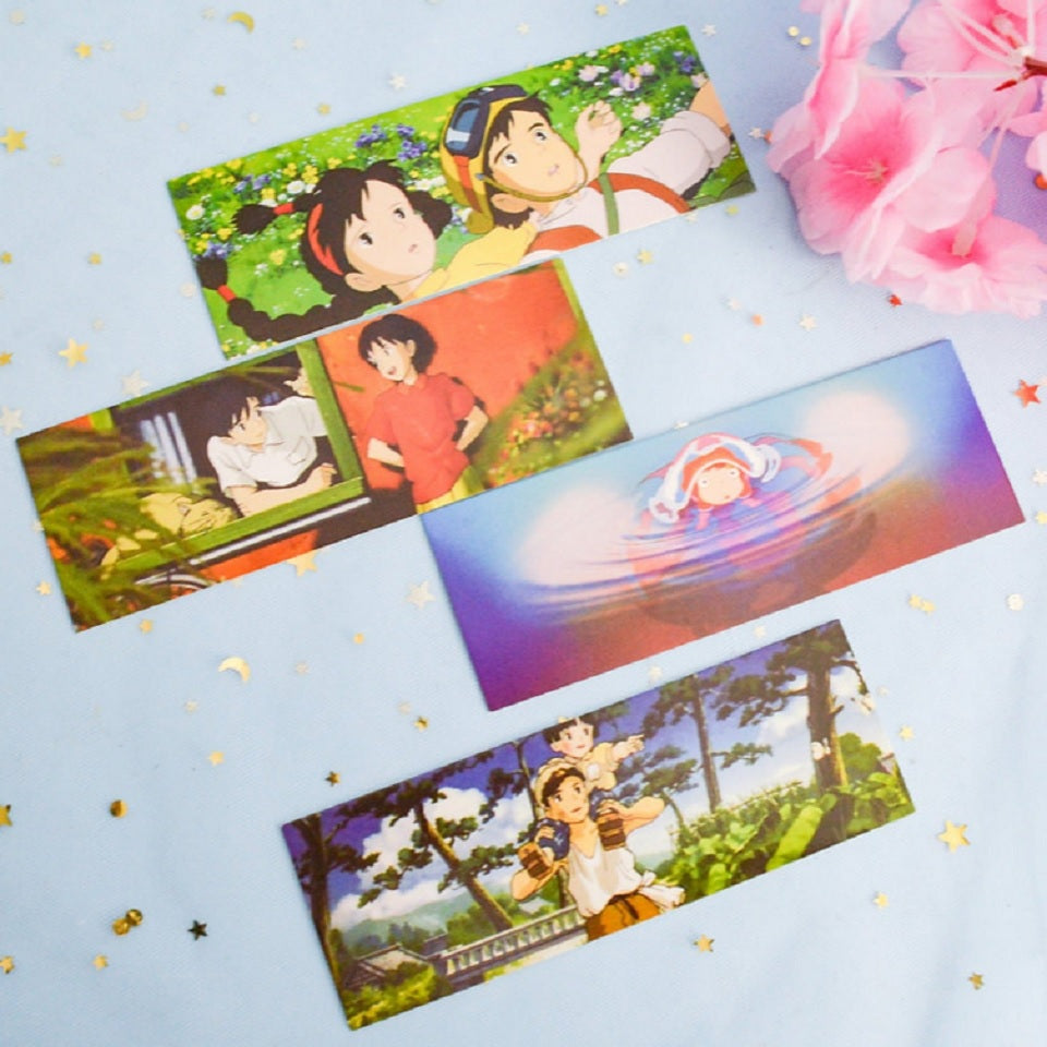 Marque-page cartonné Ghibli