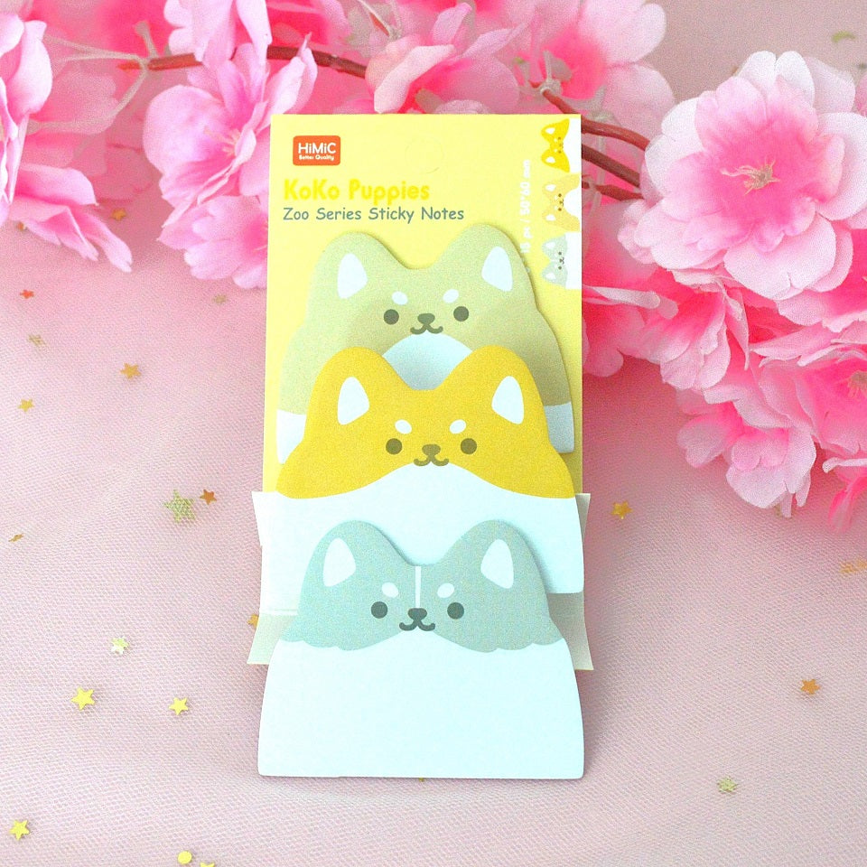 Mémo pense-bêtes trois petits shiba