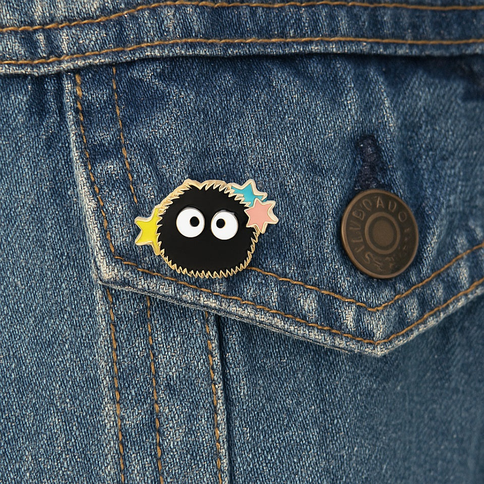 Pin's petite noiraude