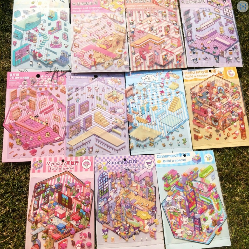 Stickers créa'boutique Sanrio