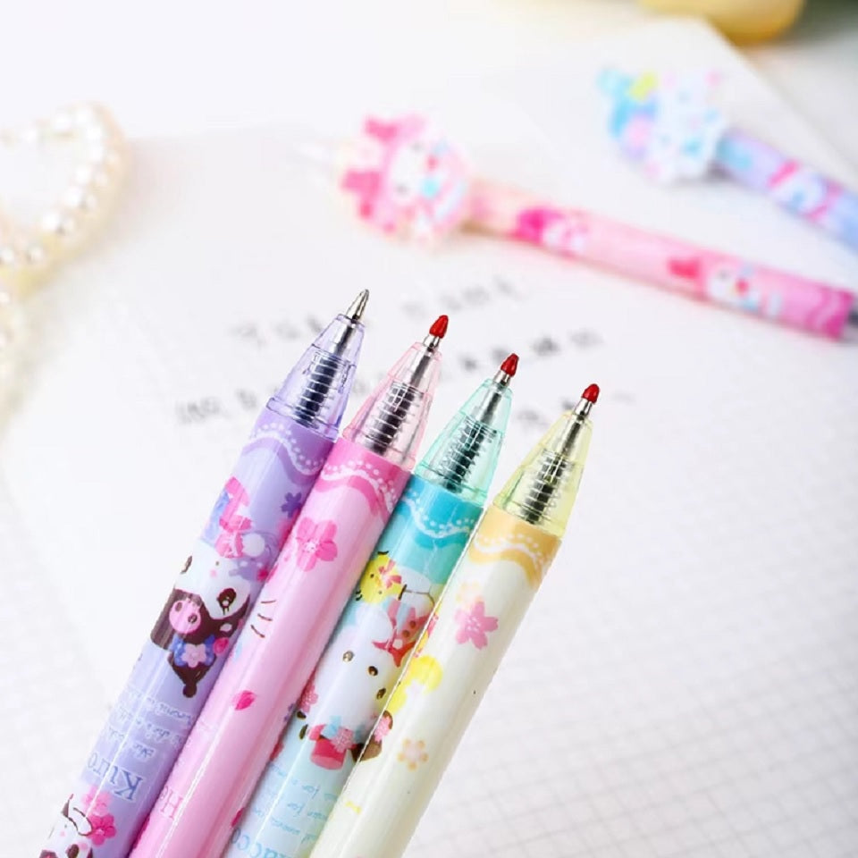 Stylo Sanrio édition fleurs de sakura