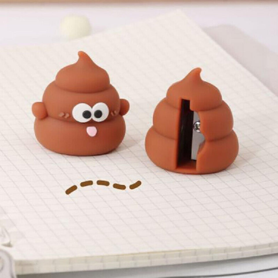 Taille-crayons POOP !