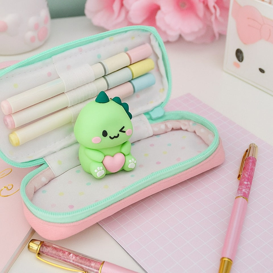 Taille-crayons chibi dino