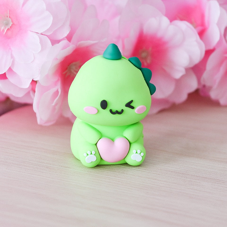 Taille-crayons chibi dino