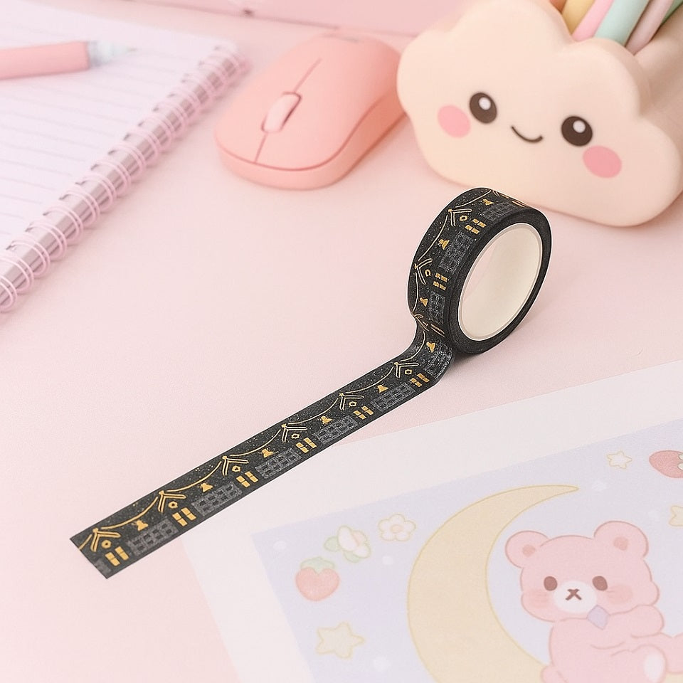 Washi tape maison de fêtes