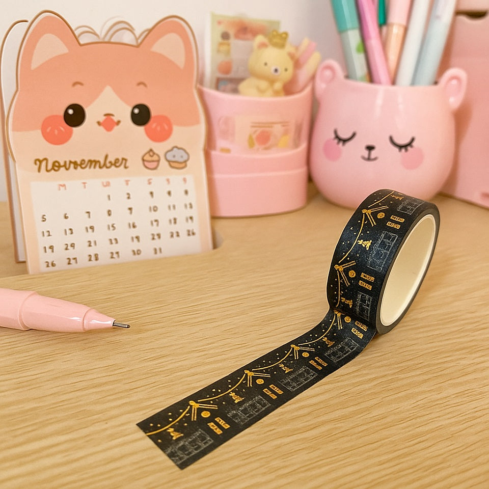 Washi tape maison de fêtes