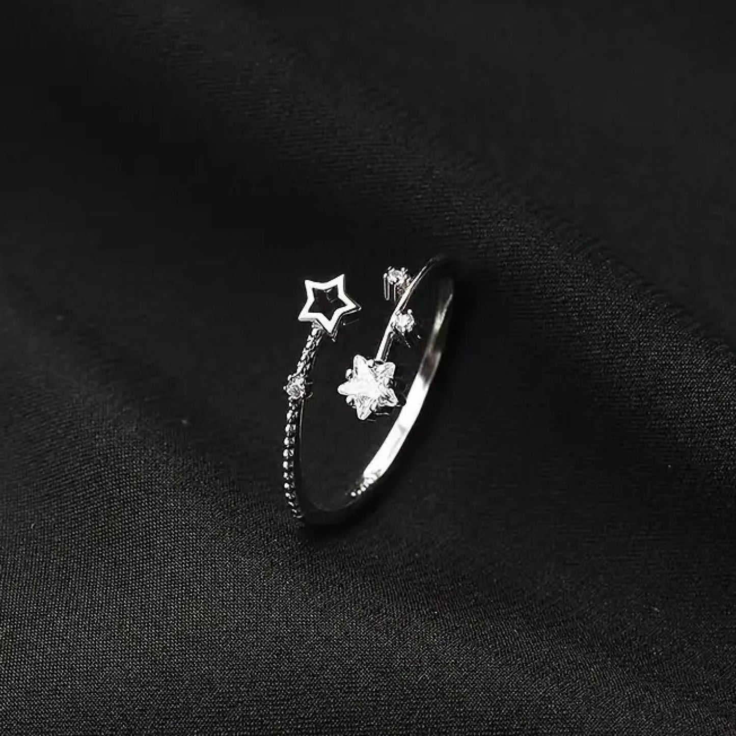 Bague étoiles filantes