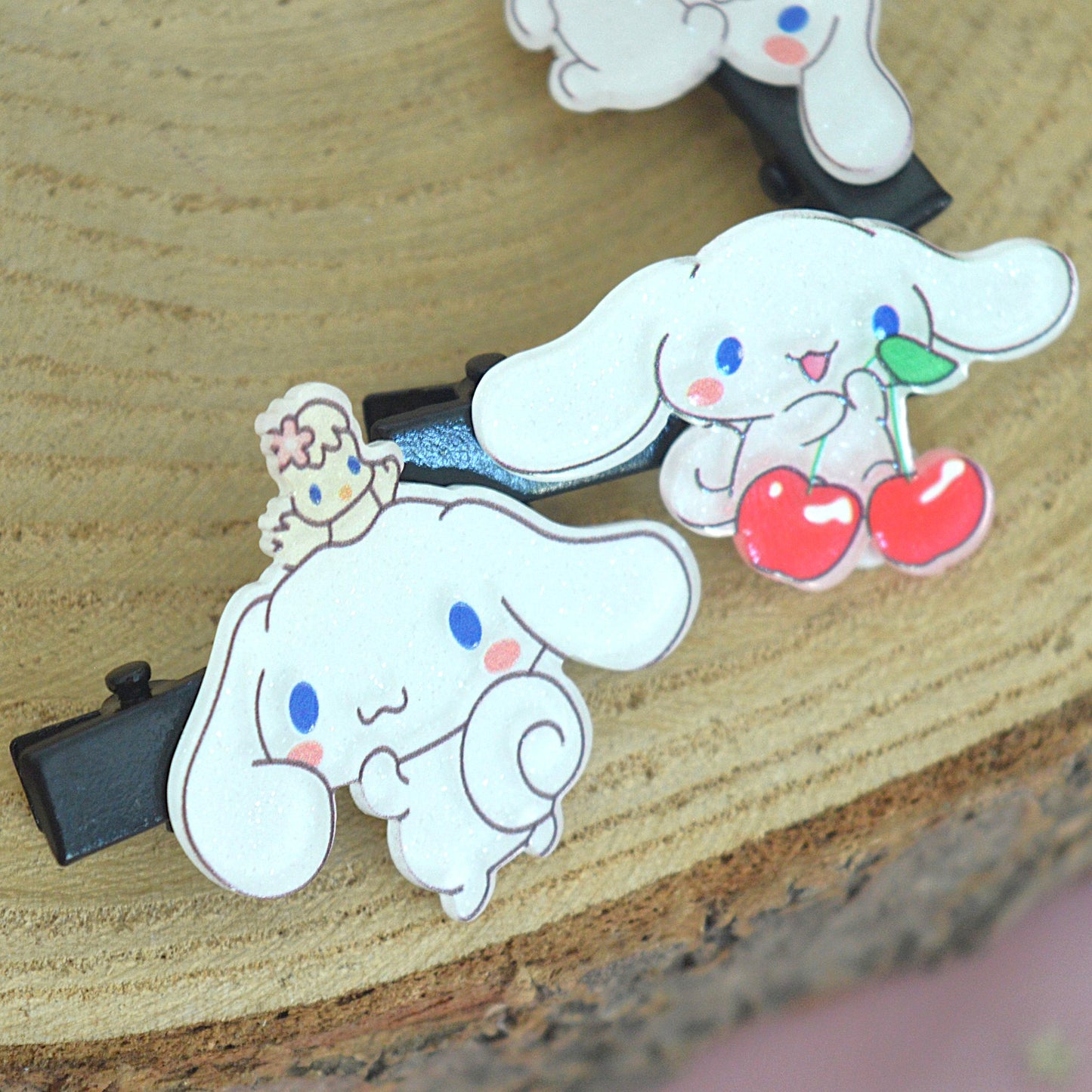 Lot de 2 barrettes à cheveux Cinnamoroll