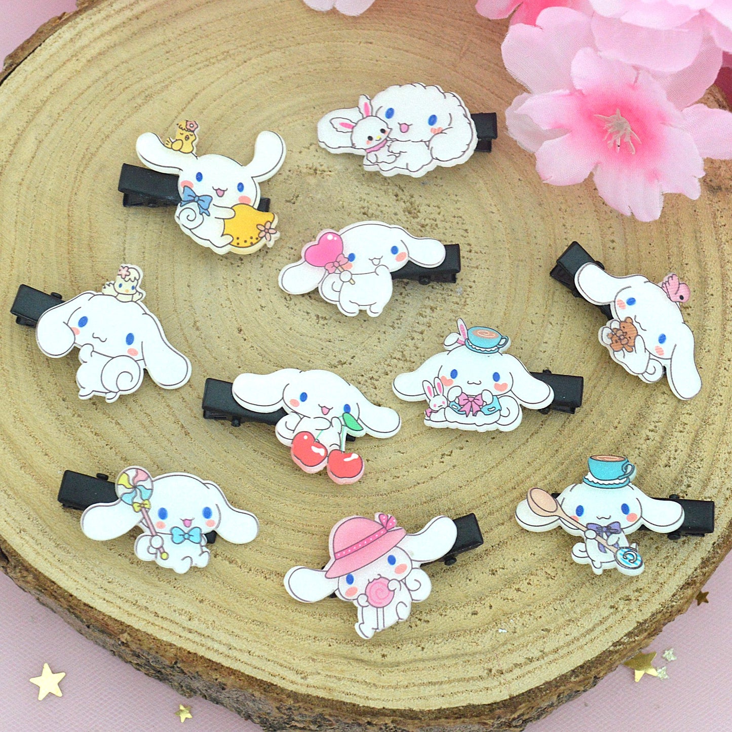 Lot de 2 barrettes à cheveux Cinnamoroll
