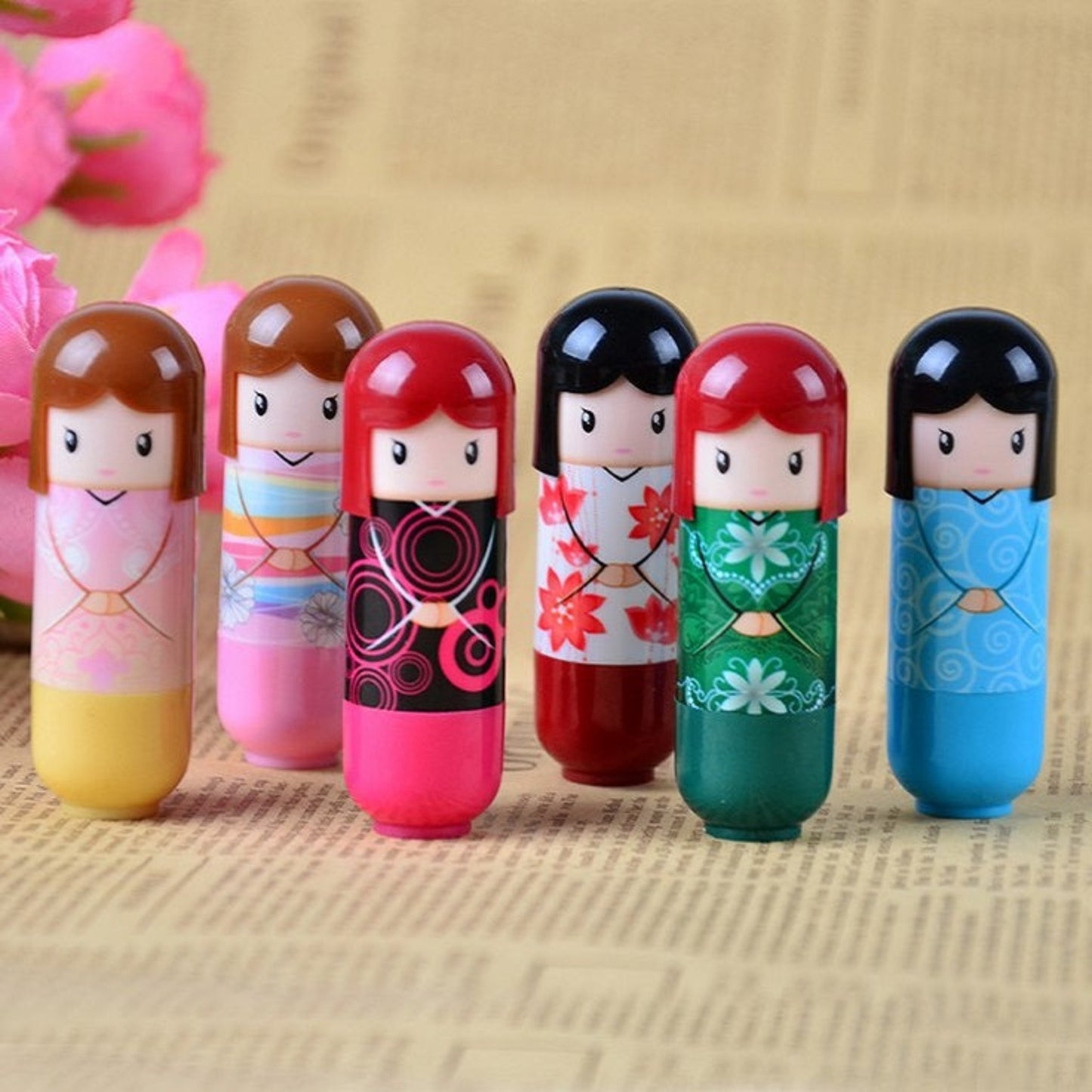 Baume à lèvres kokeshi