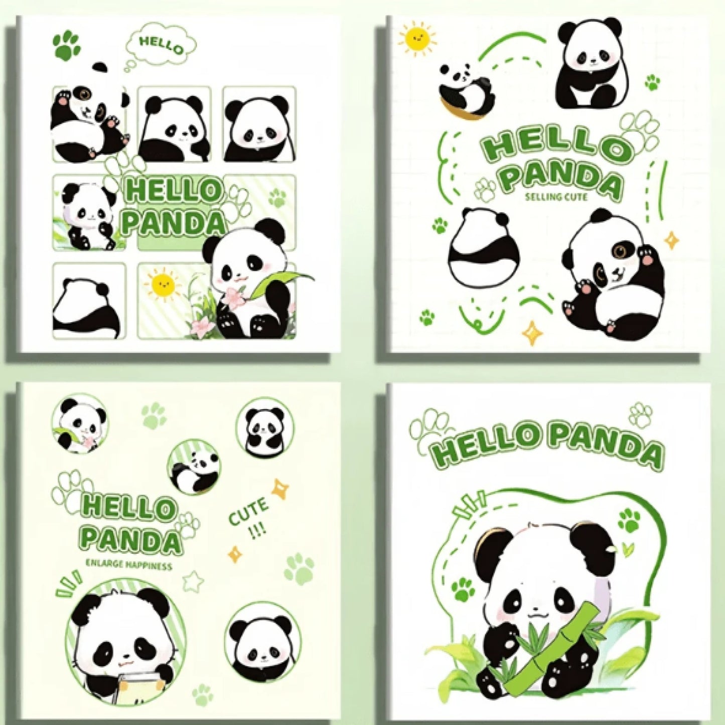 Carnet Hello panda