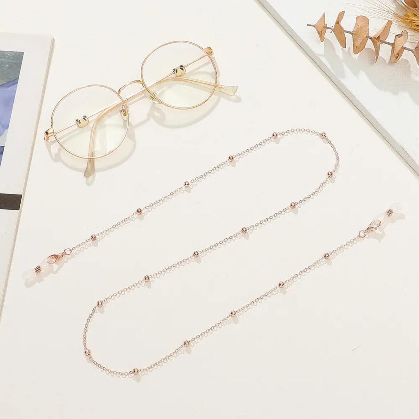 Chaines de lunettes à boules