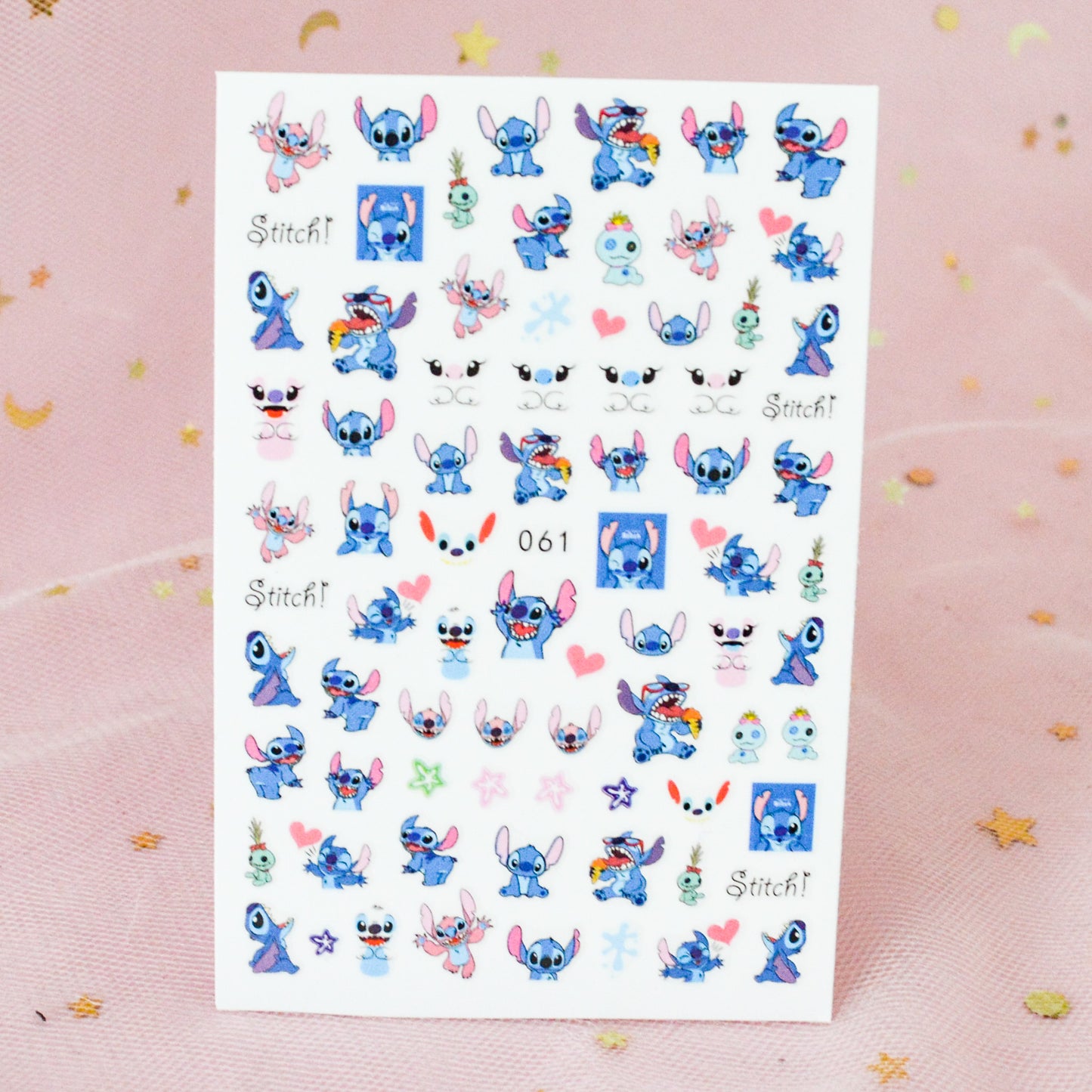 Déco nail art Stitch