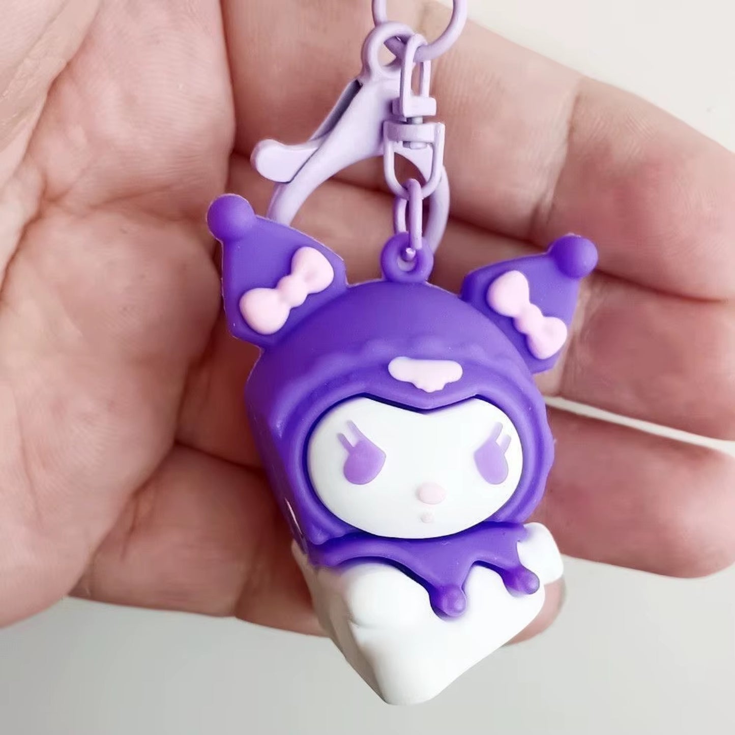 Double porte-clés Kuromi My Melody