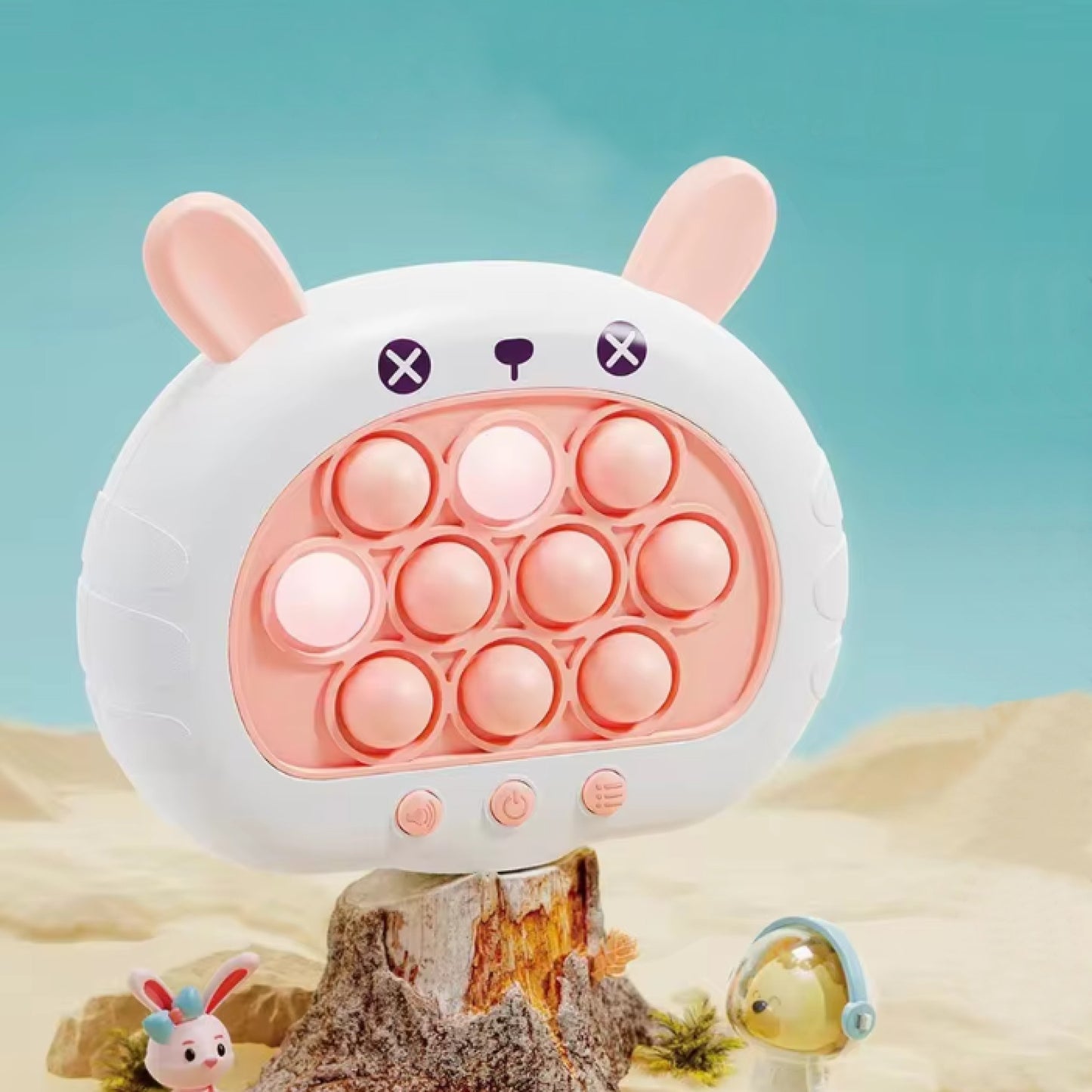 Jeu puzzle pop up lapin