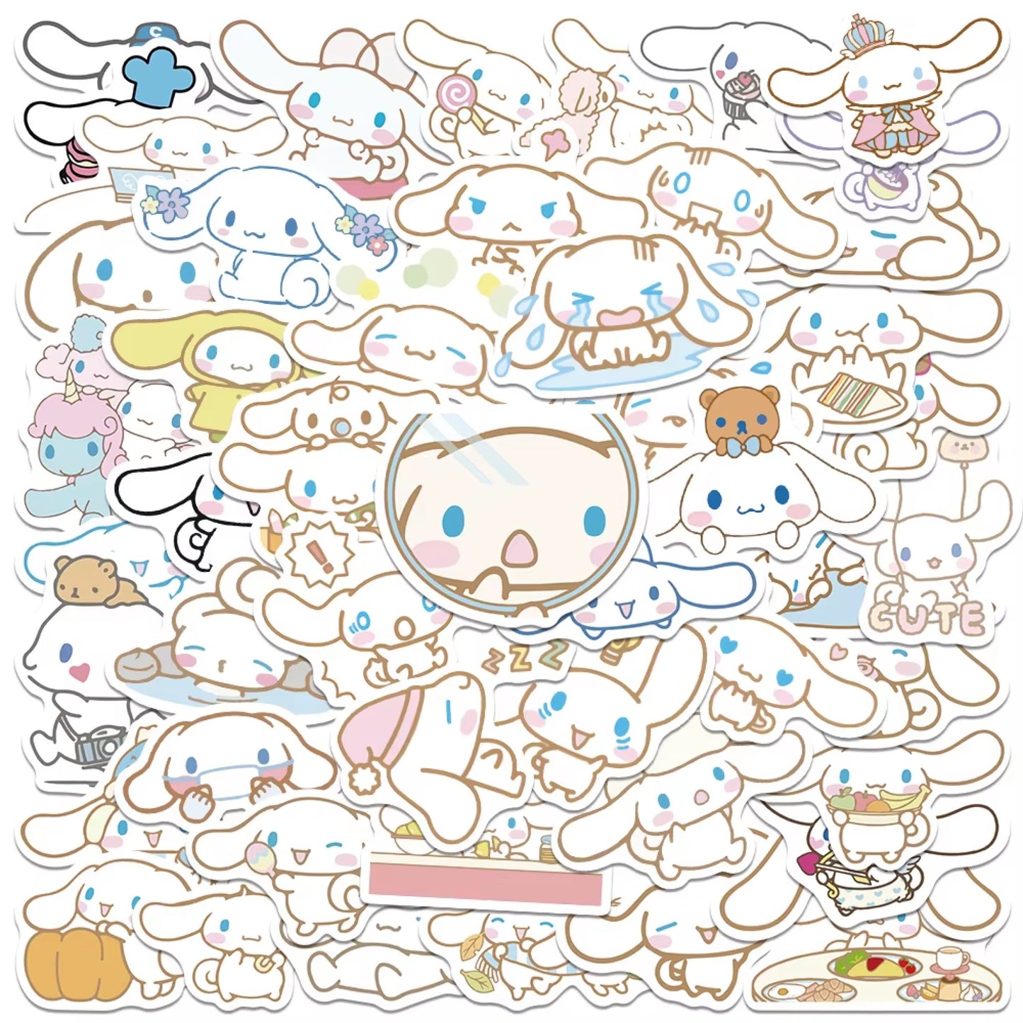 Lot de 20 stickers Cinnamoroll