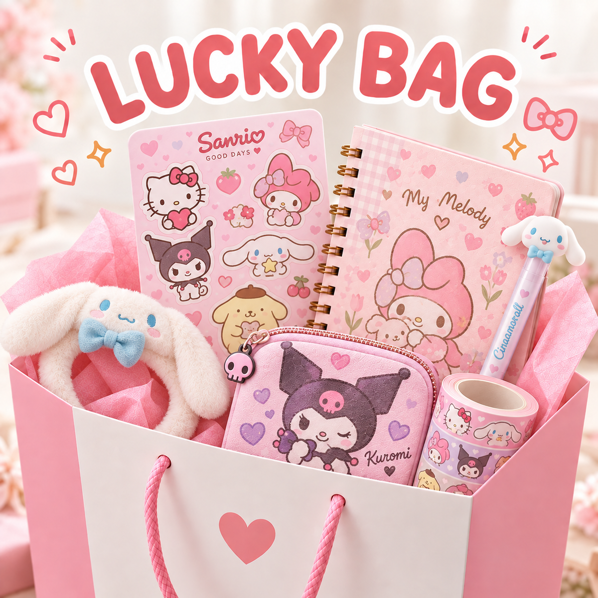 Lucky Bag Sanrio Mystère ✨
