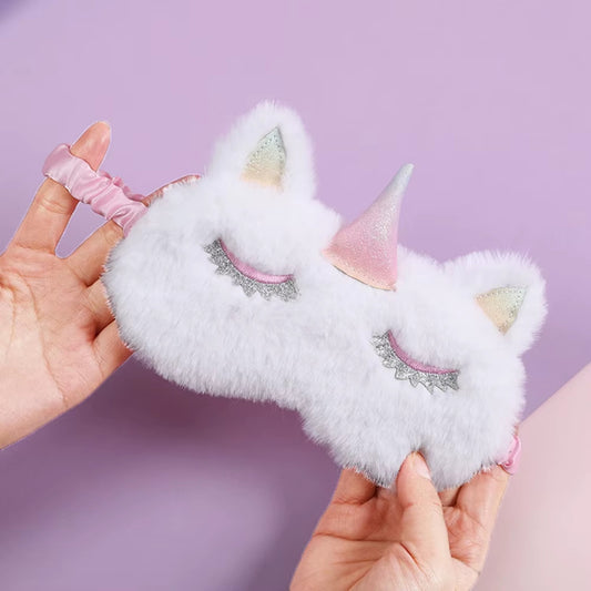 Masque de nuit licorne