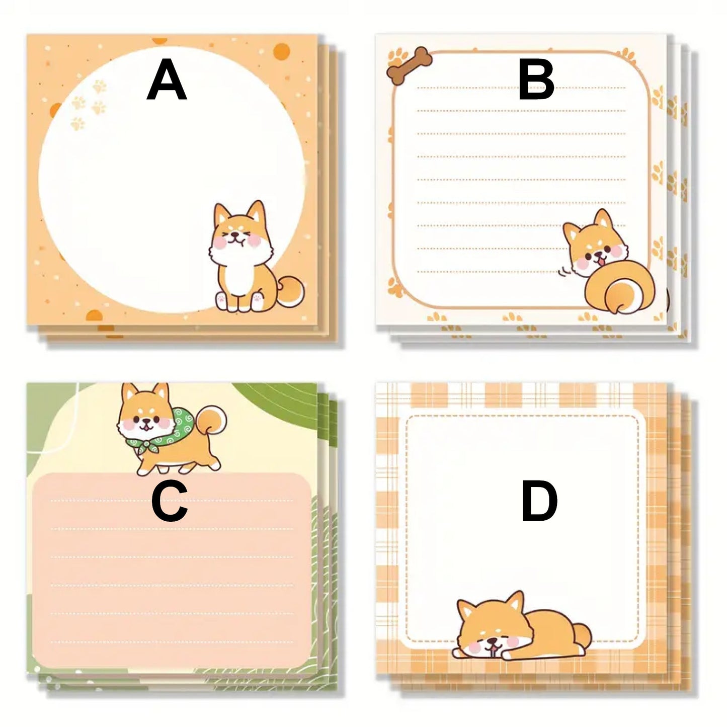 Mémo shiba inu
