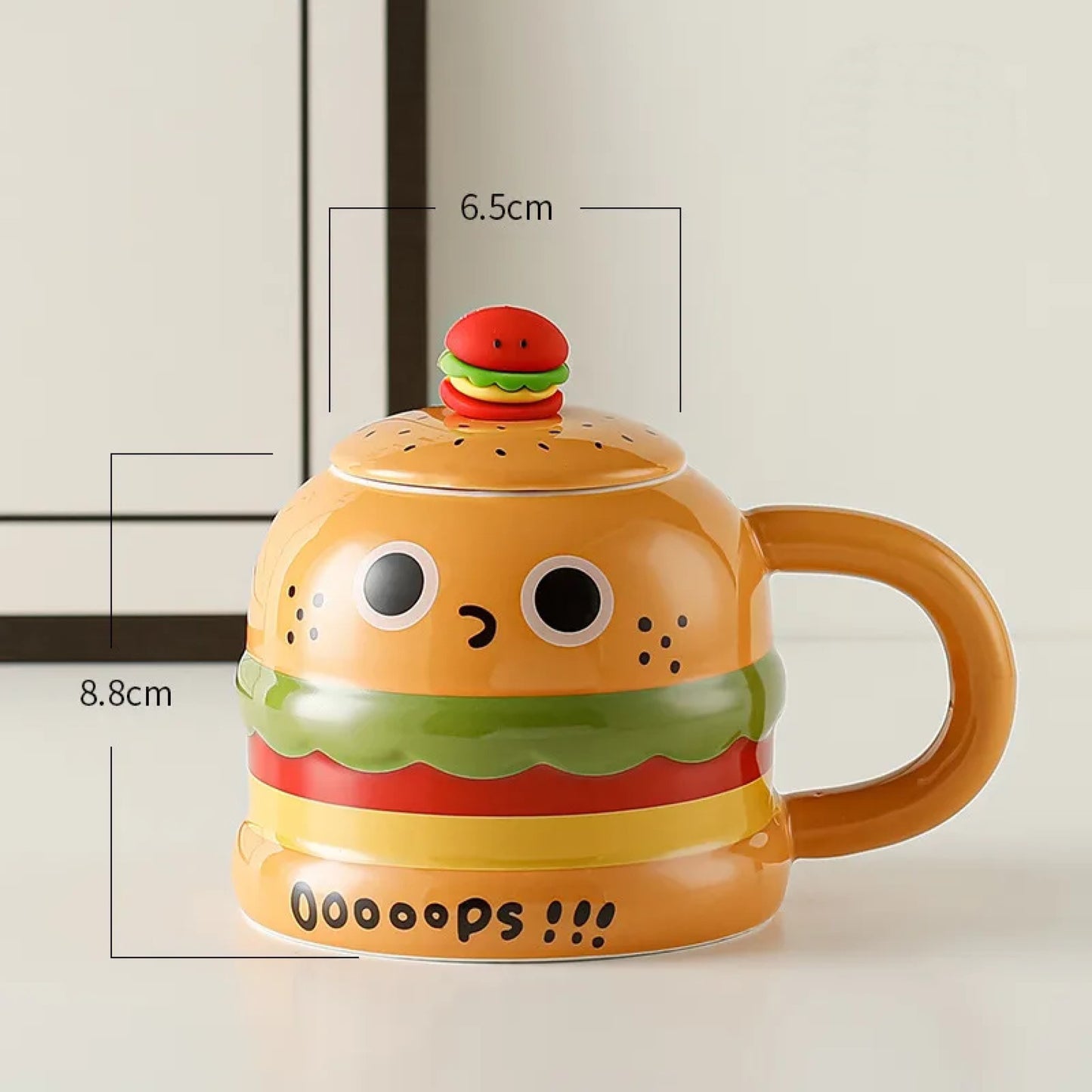 Mug en forme de hamburger