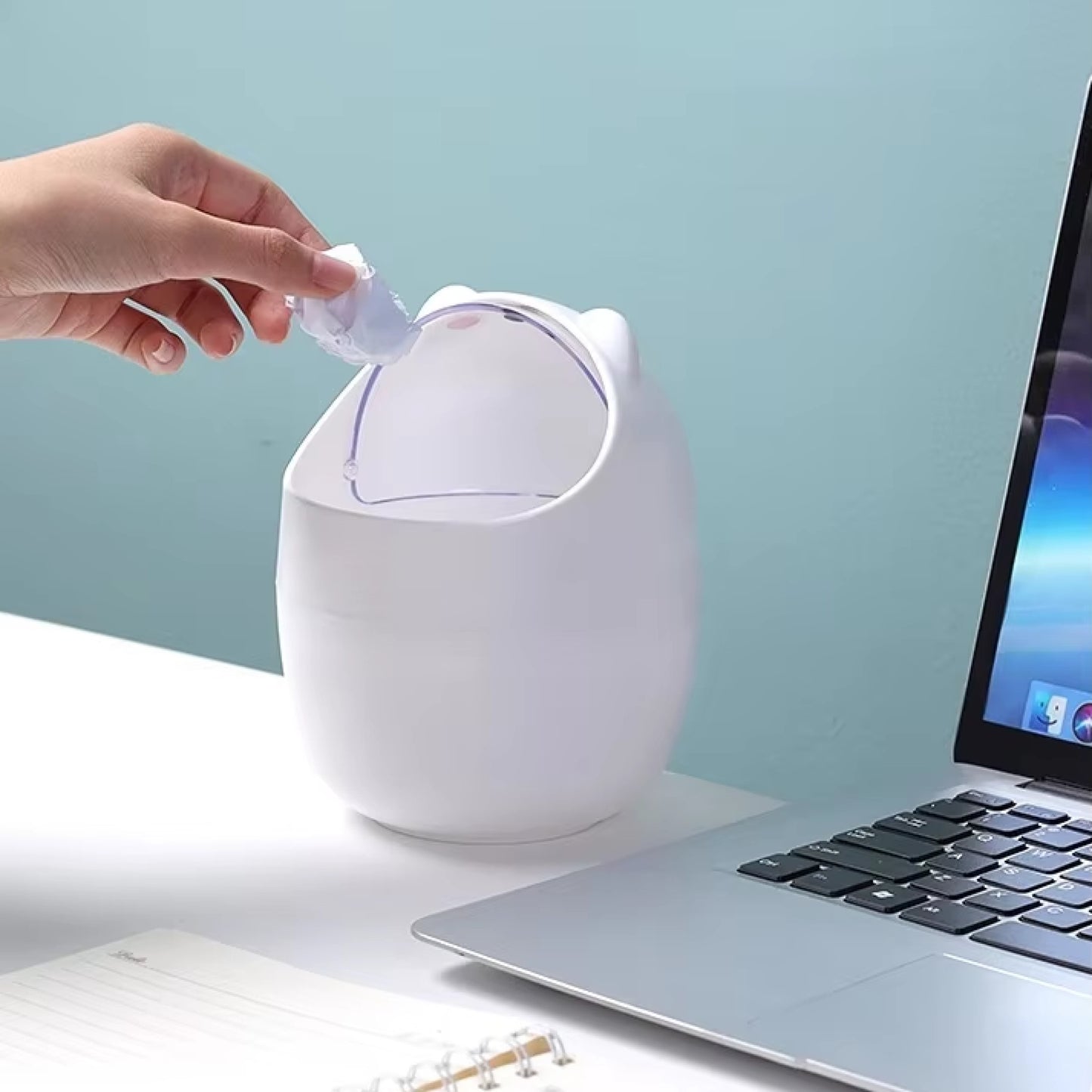 Poubelle de bureau ourson