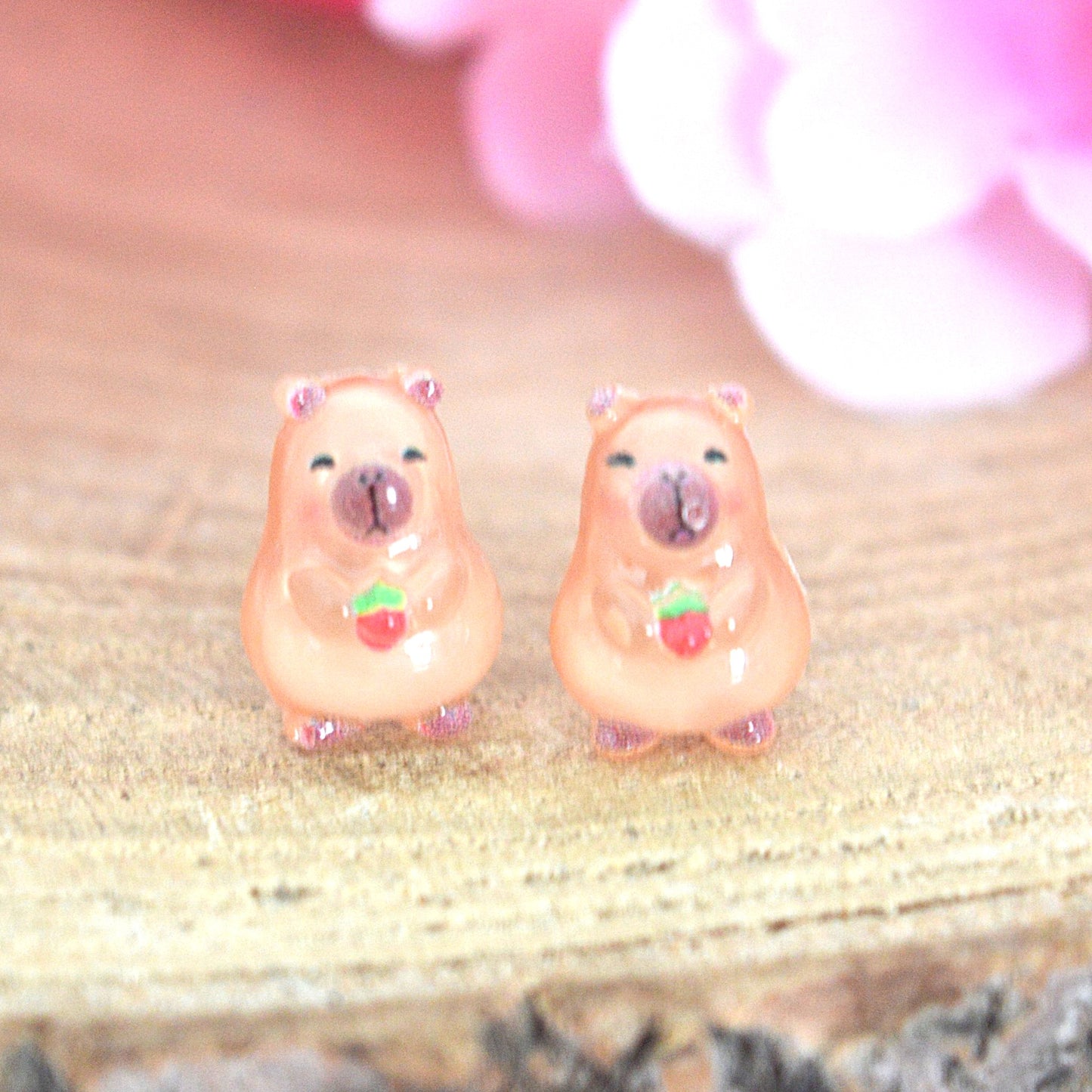 Puces d'oreilles capybara