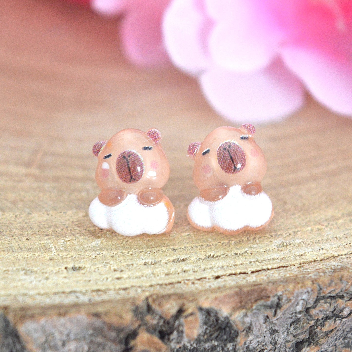 Puces d'oreilles capybara