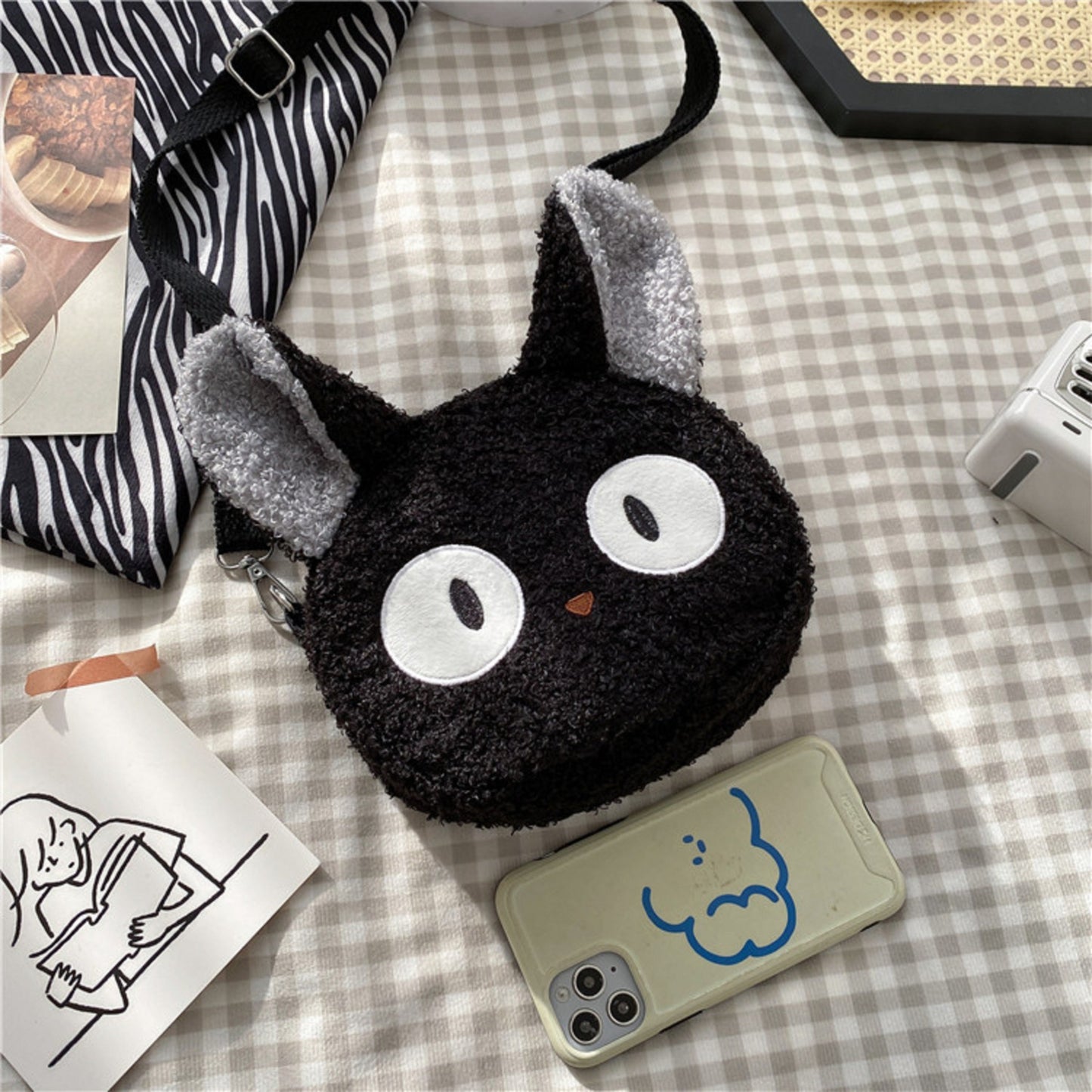 Sacoche peluche Jiji