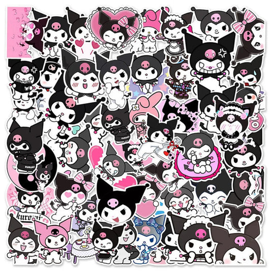 Lot de 20 stickers Kuromi