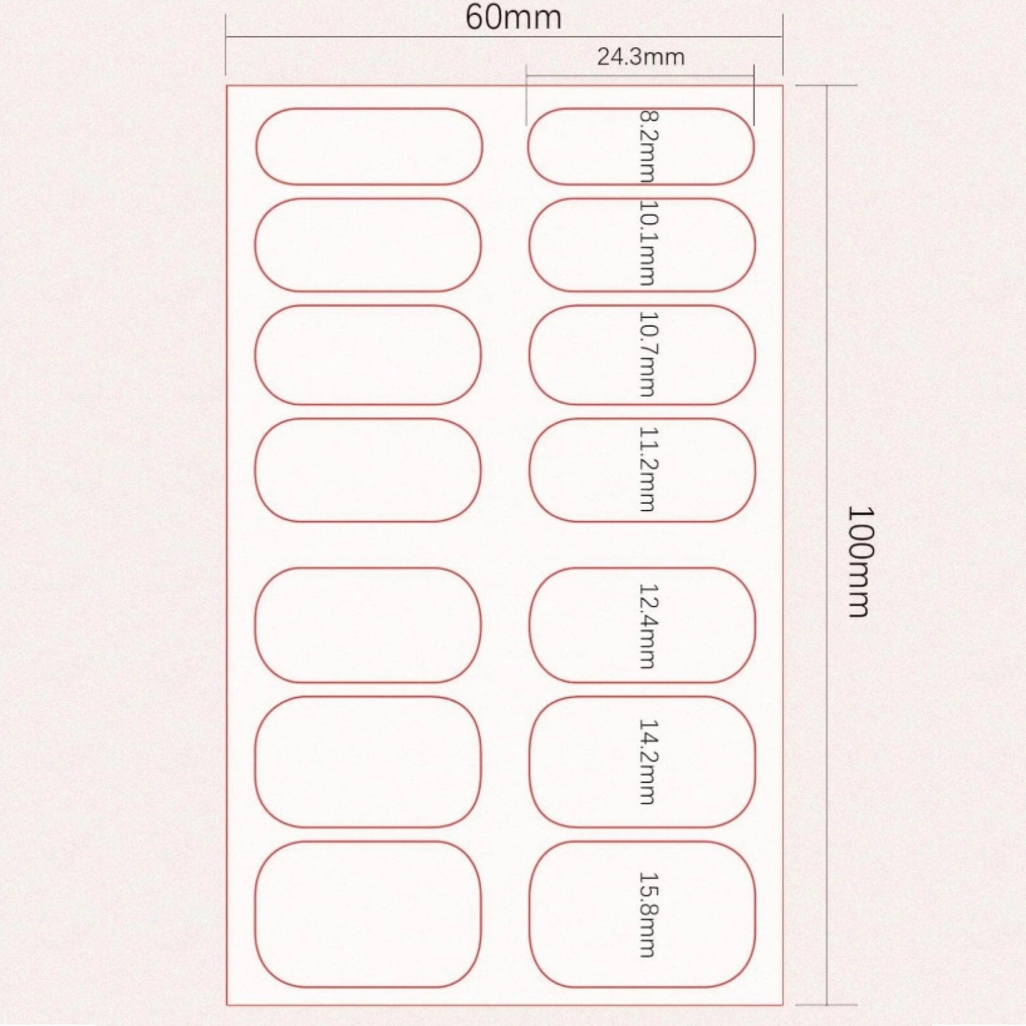 Stickers nail art violet doré fleurs blanches