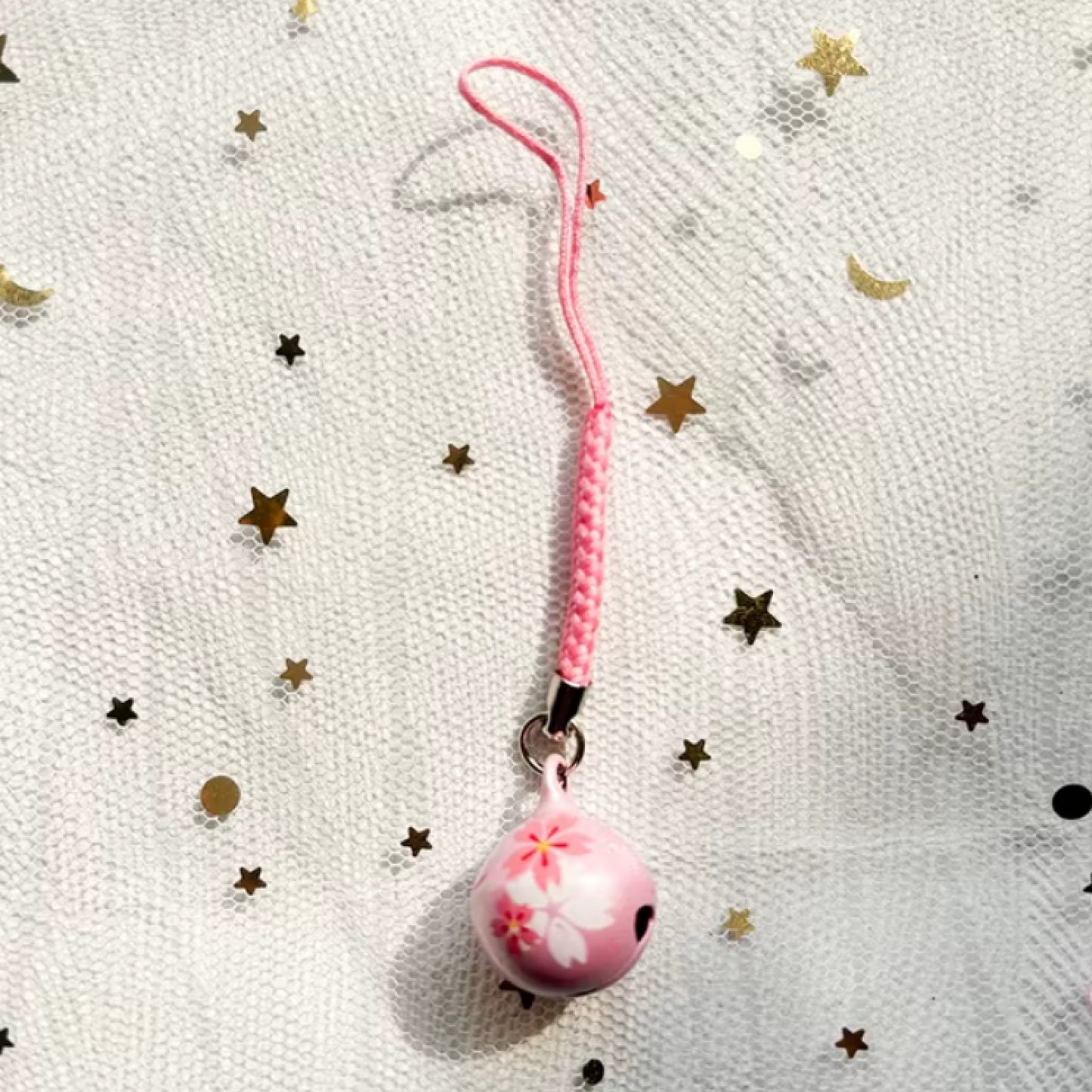 Strap grelot fleurs de sakura