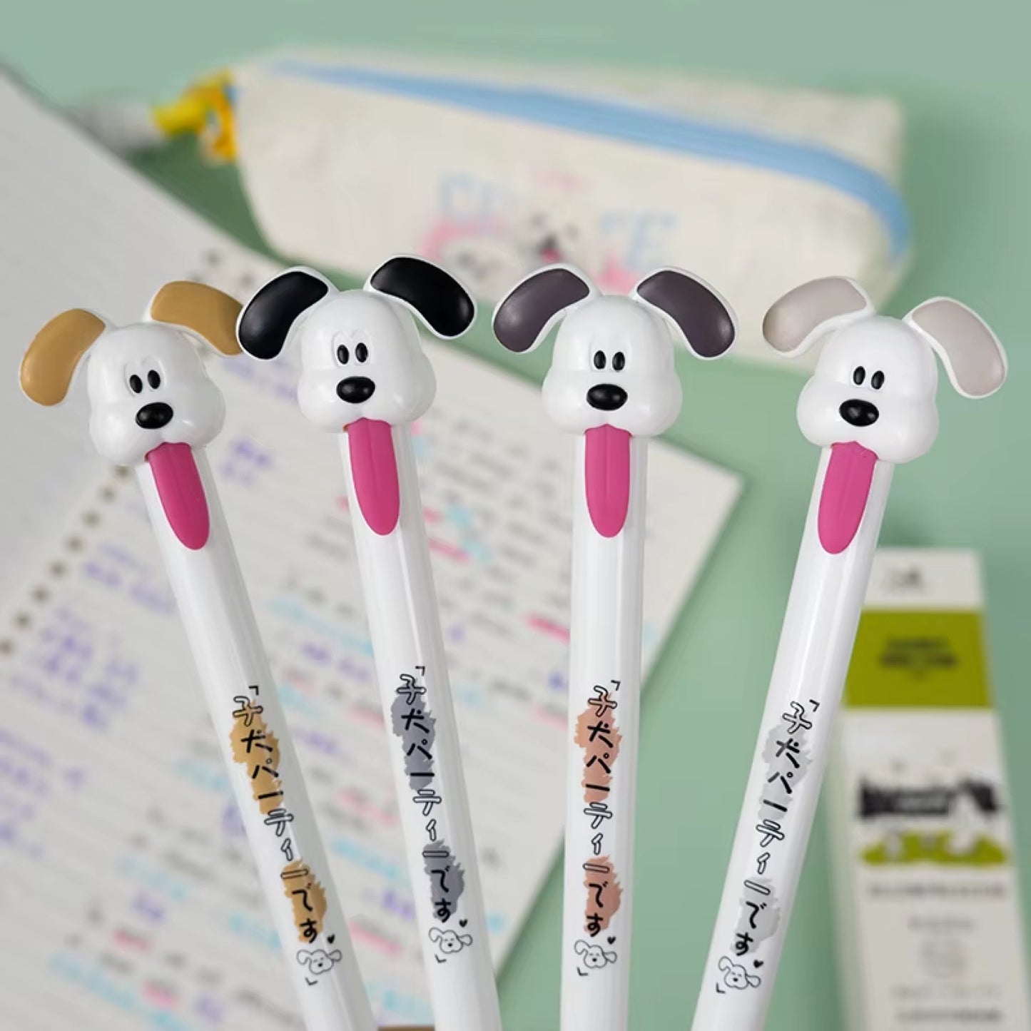 Stylo langue de chien