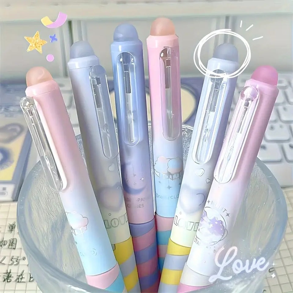 des stylos twist aux couleurs pastels et vives pour un effet élégant et totalement kawaii