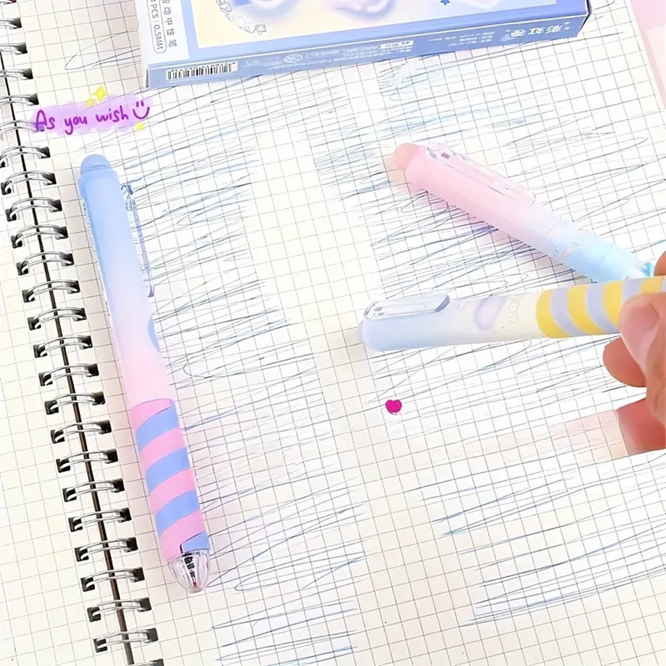 des stylos twist aux couleurs pastels et vives pour un effet élégant et totalement kawaii