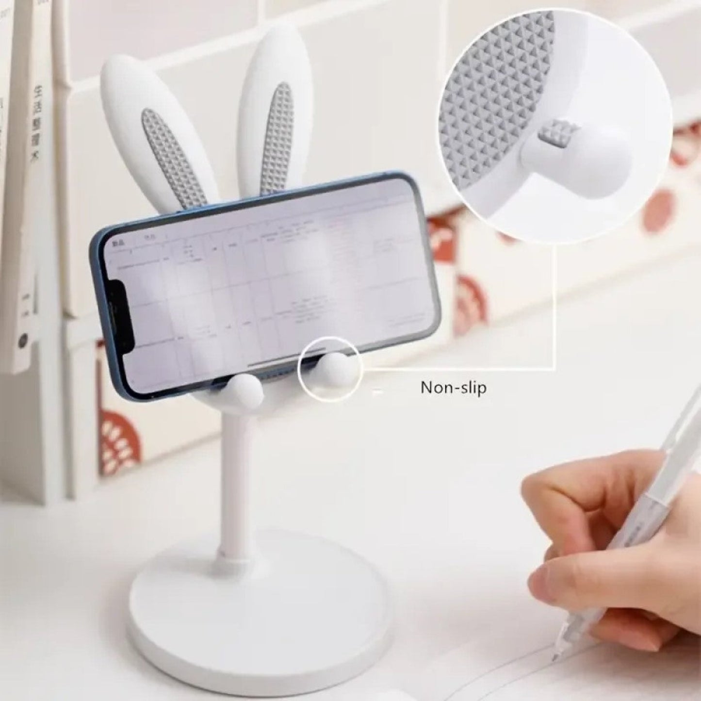 Support oreilles de lapin pour smartphone