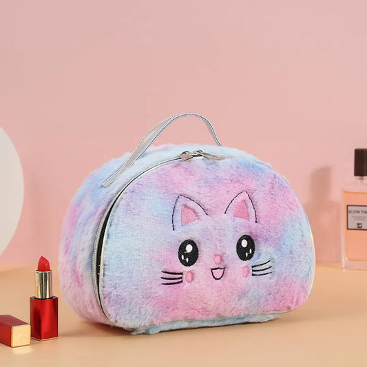 Trousse à maquillage chat fluffy