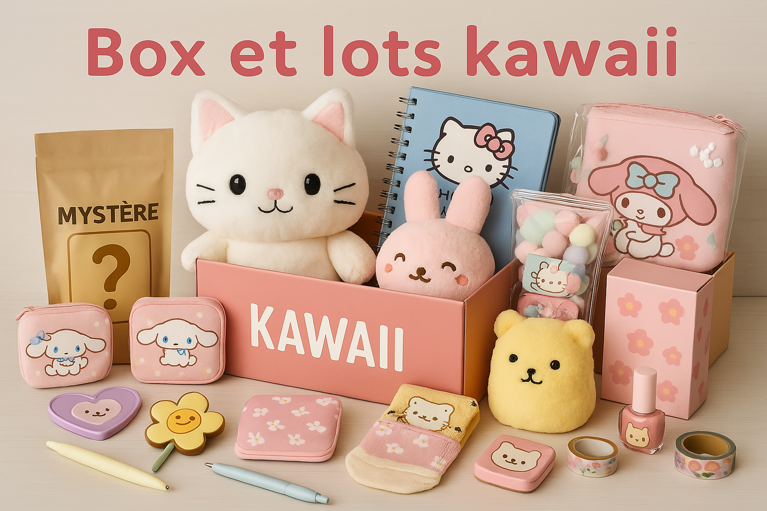 Box Kawaii et lots | Neko Kawaii