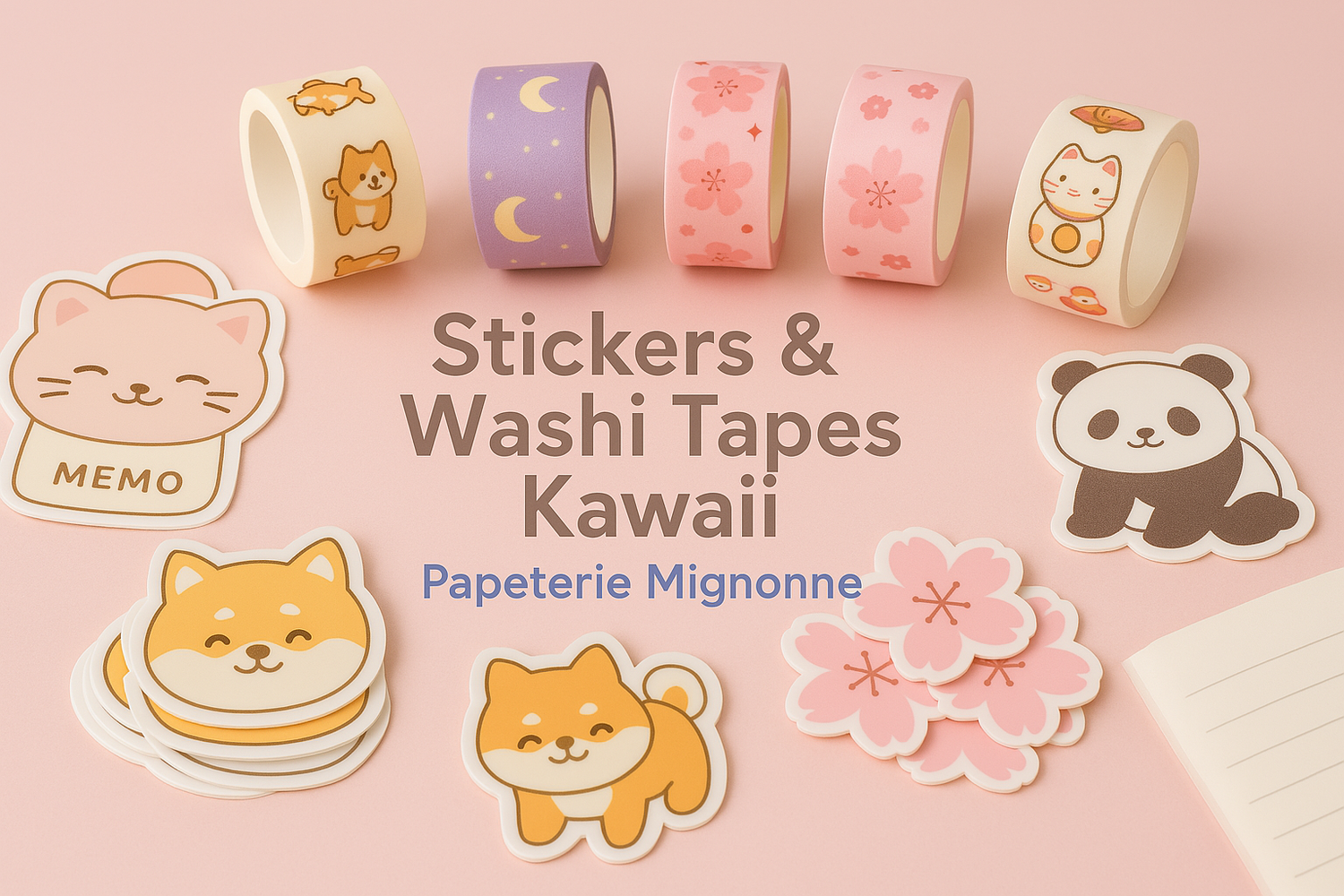Stickers & Washi Tapes Kawaii