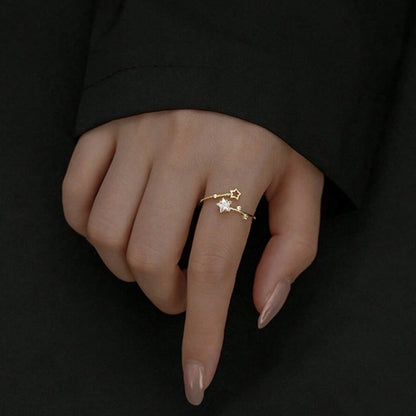 Bague étoiles filantes