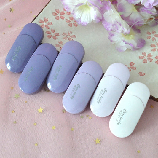 Blanco ruban ovale violet