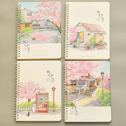 Carnet décors du Japon