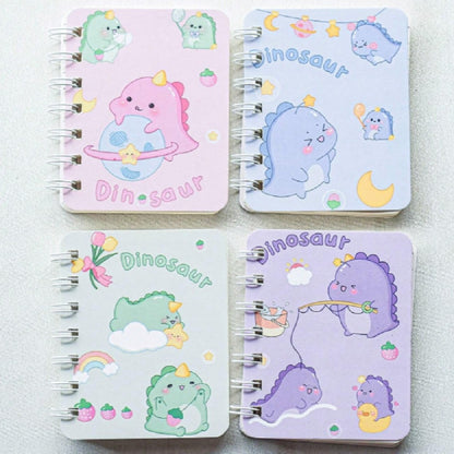 Carnet dino coloré